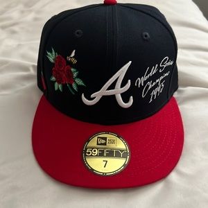 Atlanta Braves Fitted Hat Size 7
